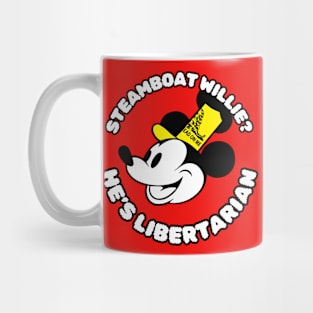 Steamboat Willie is a Libertarian Mug